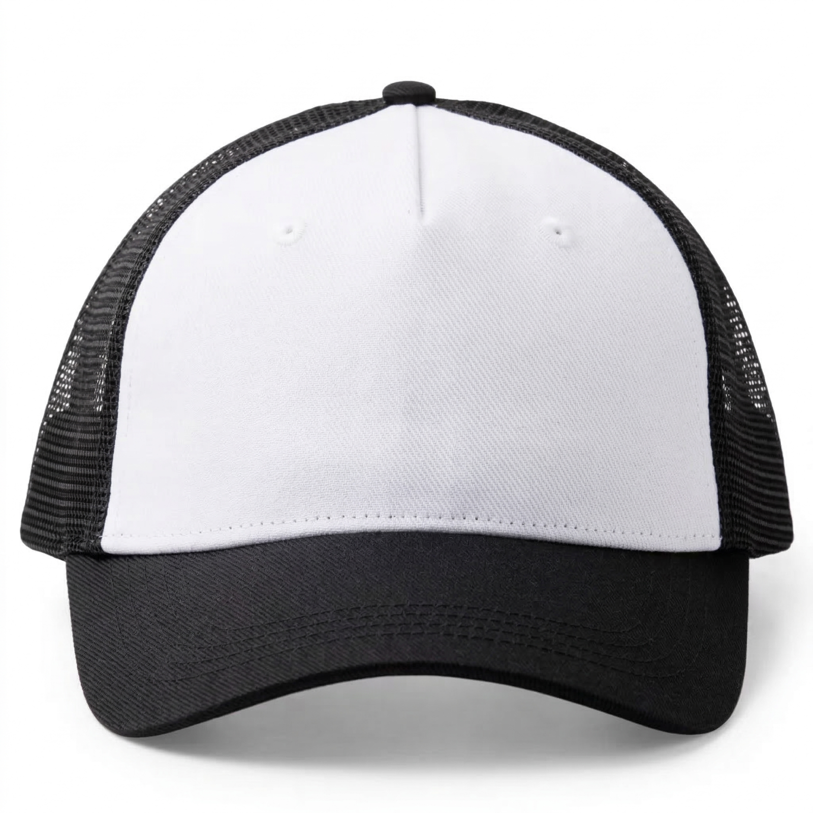 Cricut® Black-White Trucker Hat Blank