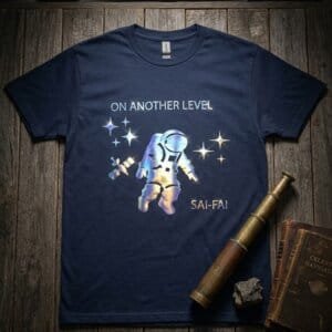 "Navy Blue Astronaut Tee"