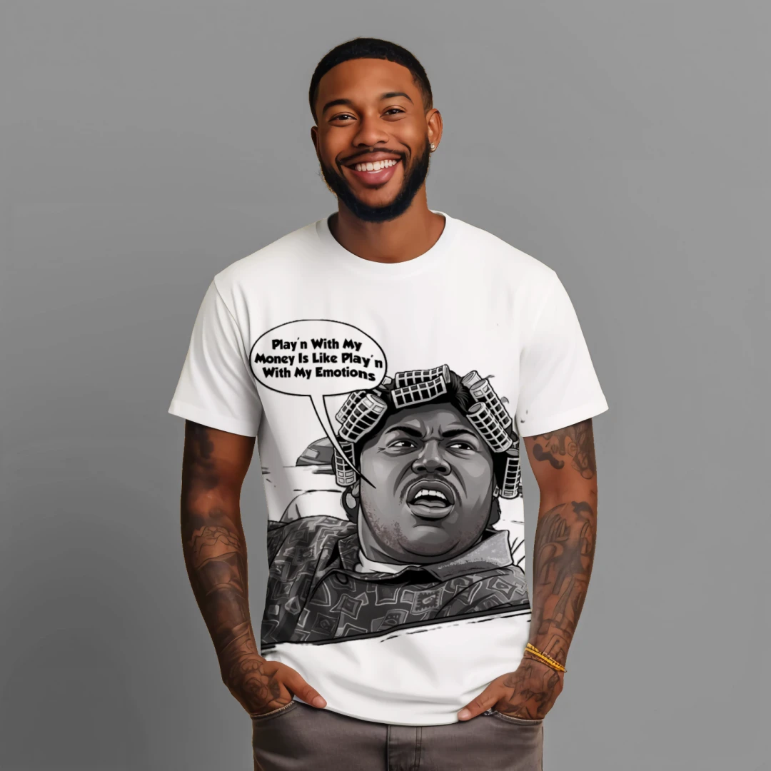 "Play'n With My Money" Graphic T-Shirt - Image 4